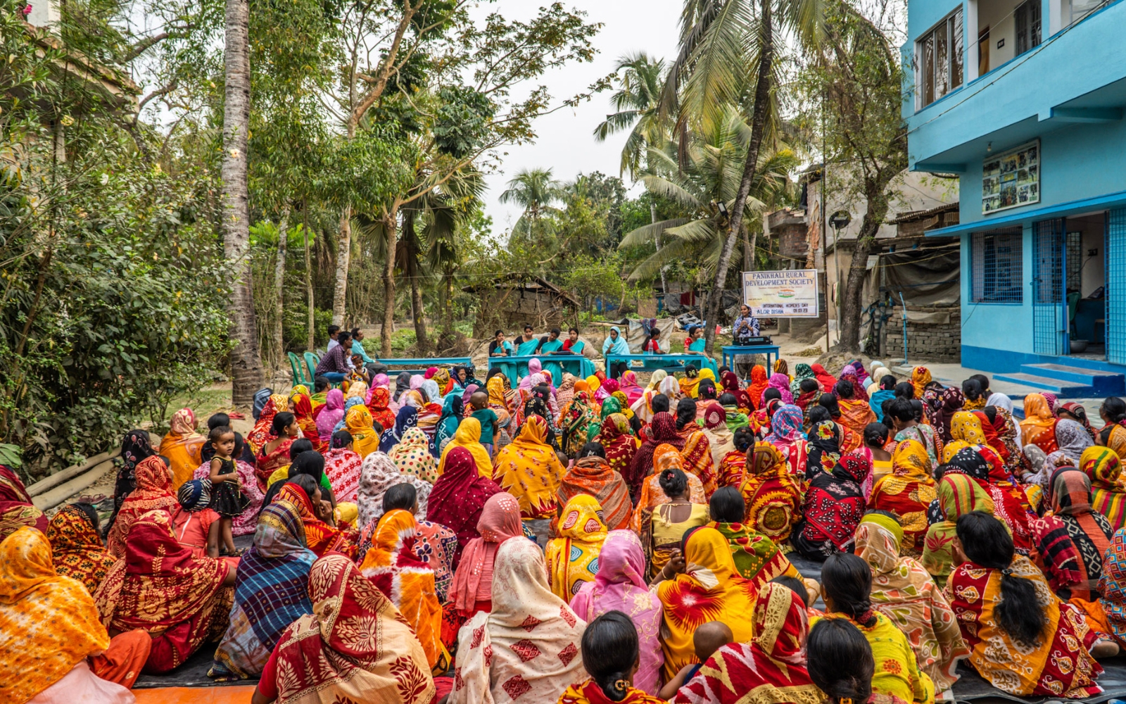 Community mothers group meeting